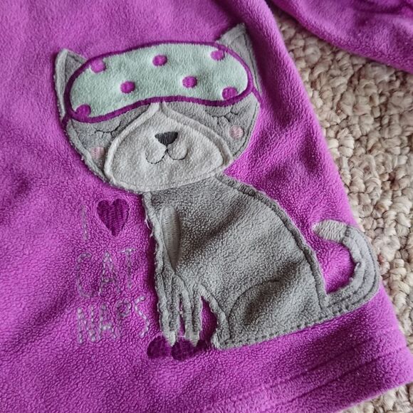 Just one you made by Carter's Purple Fleece Pajama Set Size 18M - Picture 11 of 11